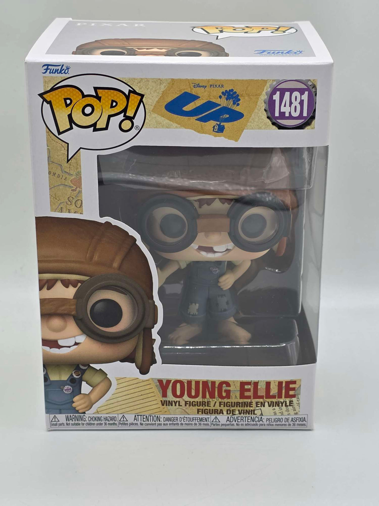 Damaged Box | YOUNG ELLIE | Up! | Funko Pop Disney | #1481