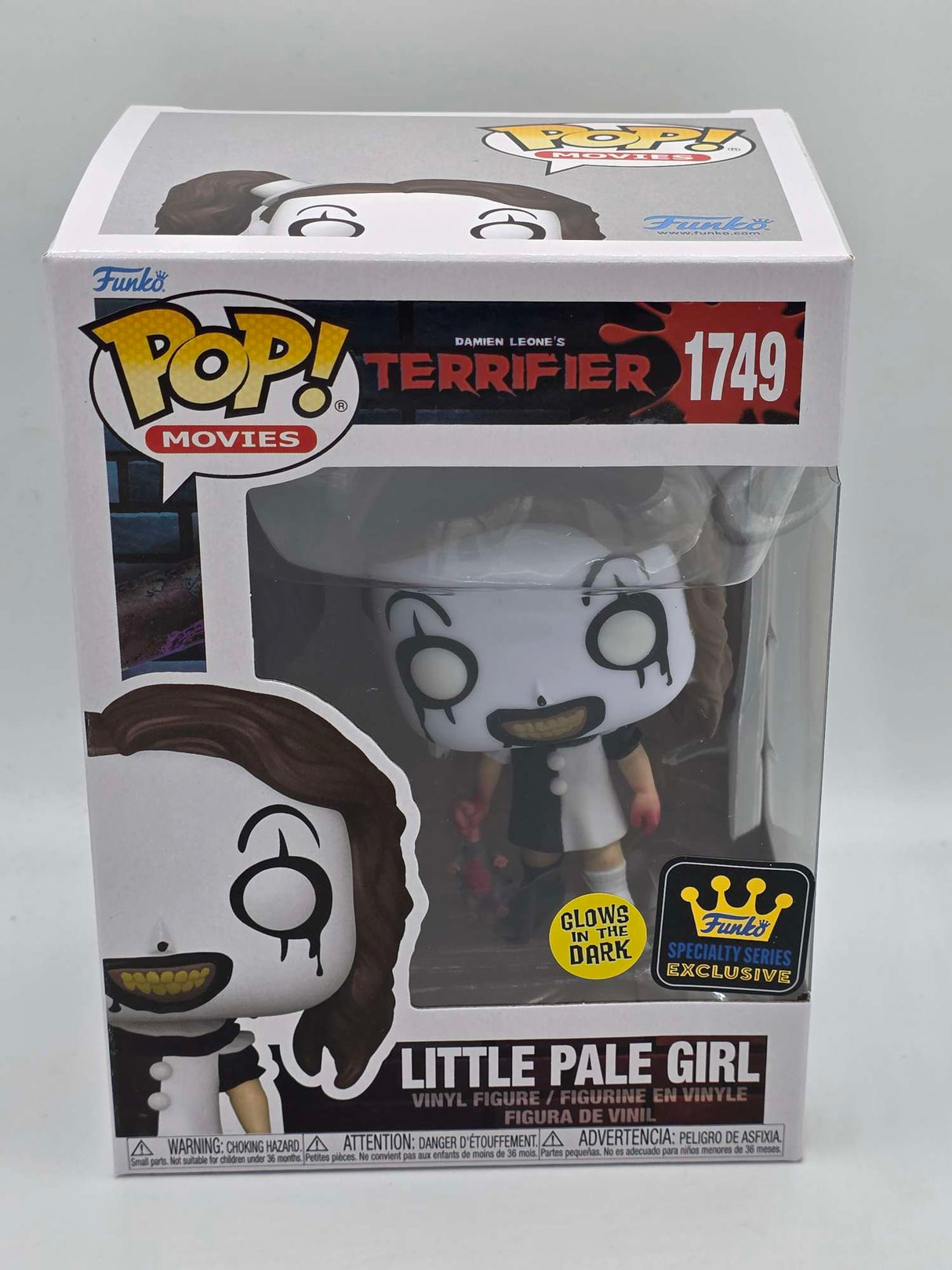 LITTLE PALE GIRL | Terrifier | Funko Pop Movies | Glow #1749
