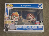 Slight Damaged Box | SWEET TOOTH & ICE CREAM TRUCK | PlayStation Twisted Metal | Funko Pop Rides #91