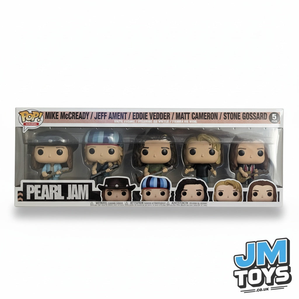 Slight Damaged Box | PEARL JAM | Funko Pop Rocks | 5 Pack