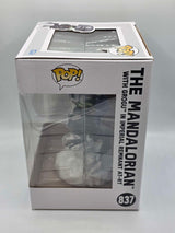 Funko Pop! Rides Strs The Mandalorian THE MANDALORIAN AND GROGU In Imperial Remnant AT-RT 6 Inch #837