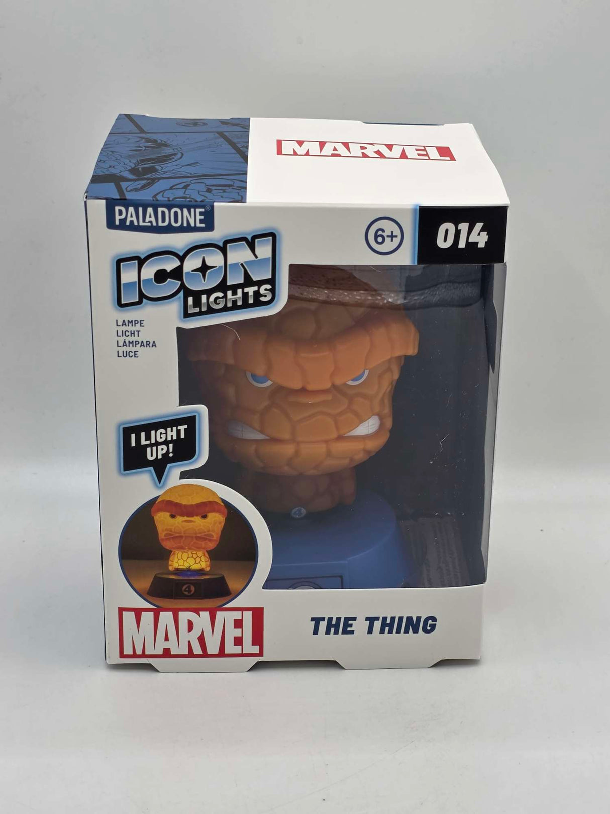 Paladone | THE THING Icon Light | Marvel Fantastic Four Officially Licensed