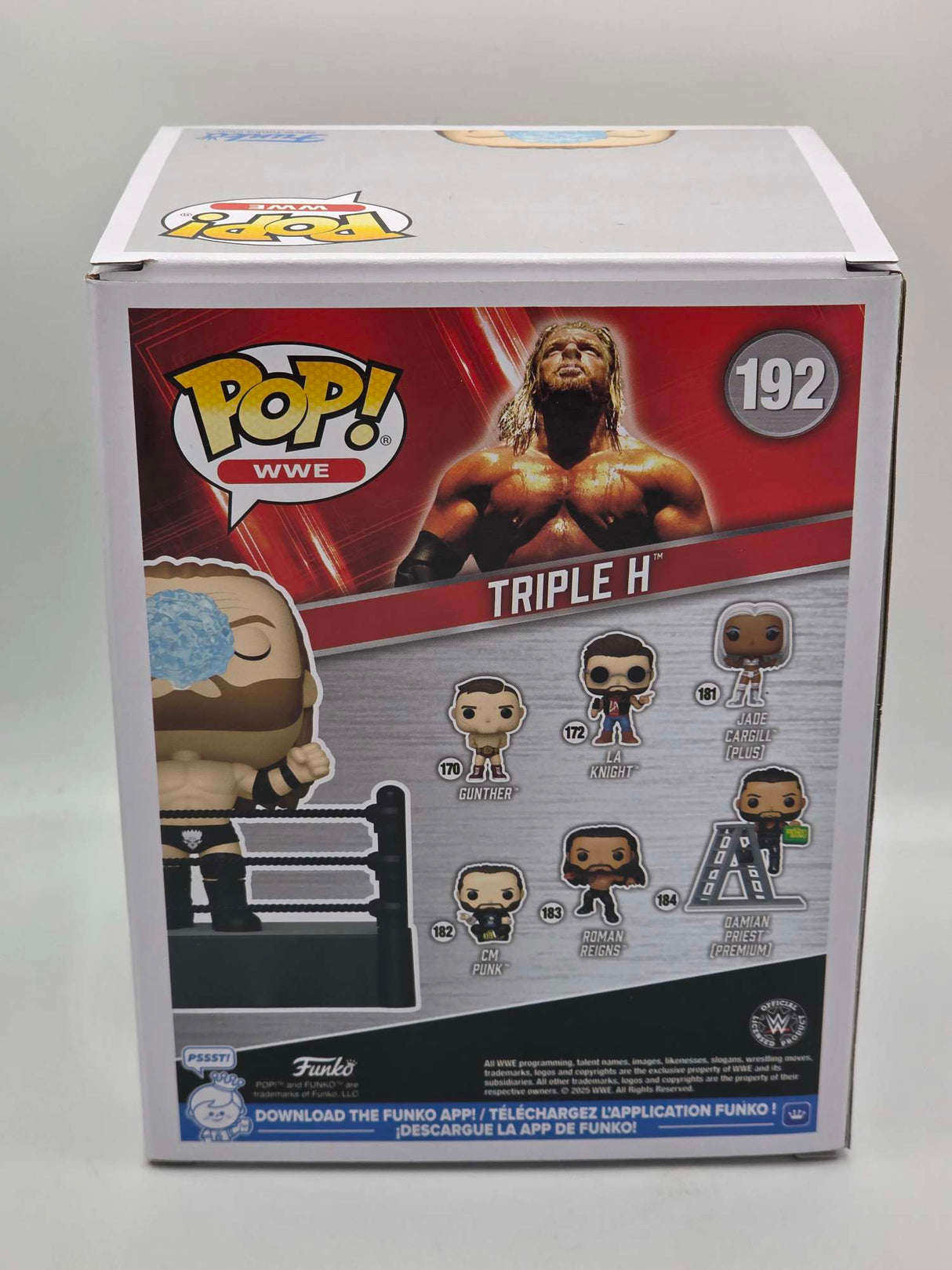 Funko Pop! WWE TRIPLE H Ring Entrance Premium #192