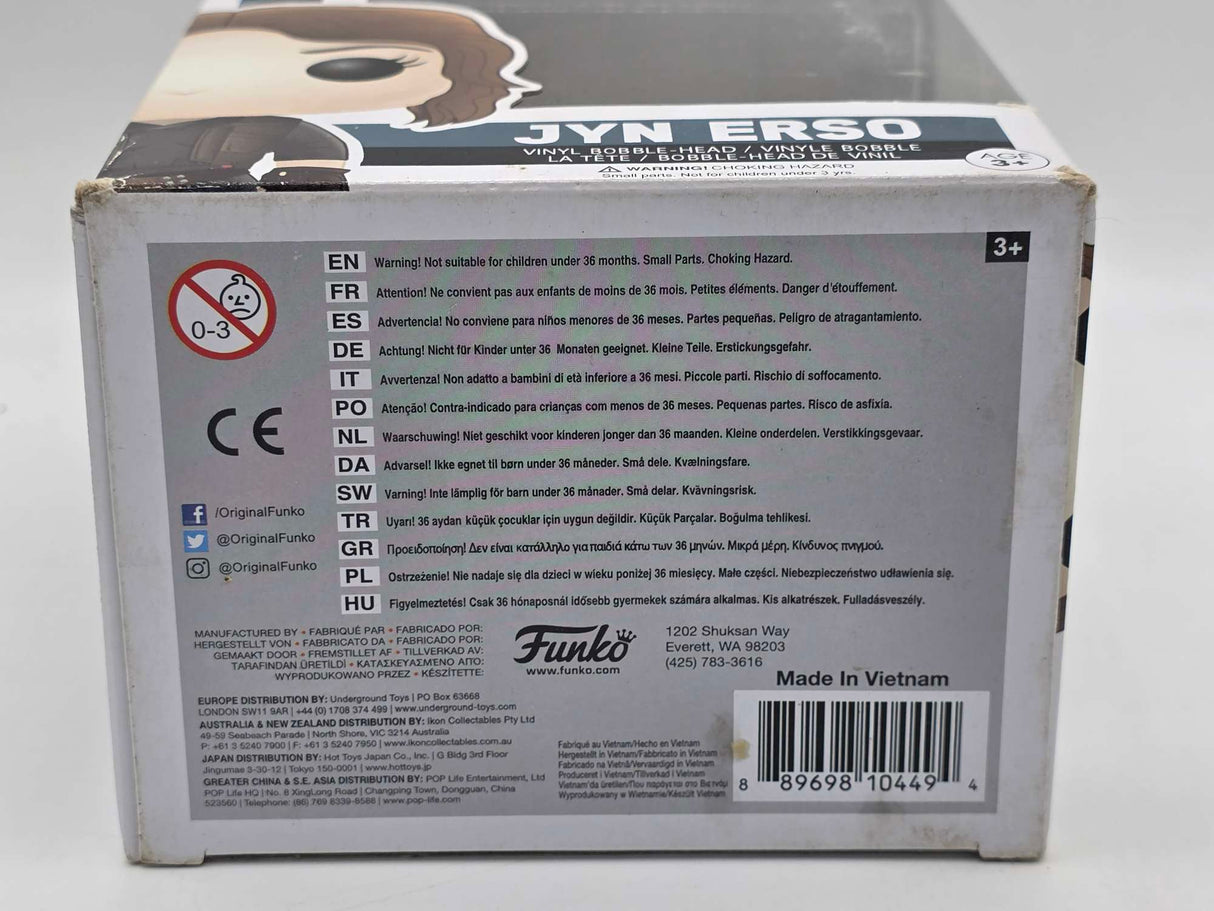 Damaged Box | JYN ERSO | Rogue One | Funko Pop Star Wars #138