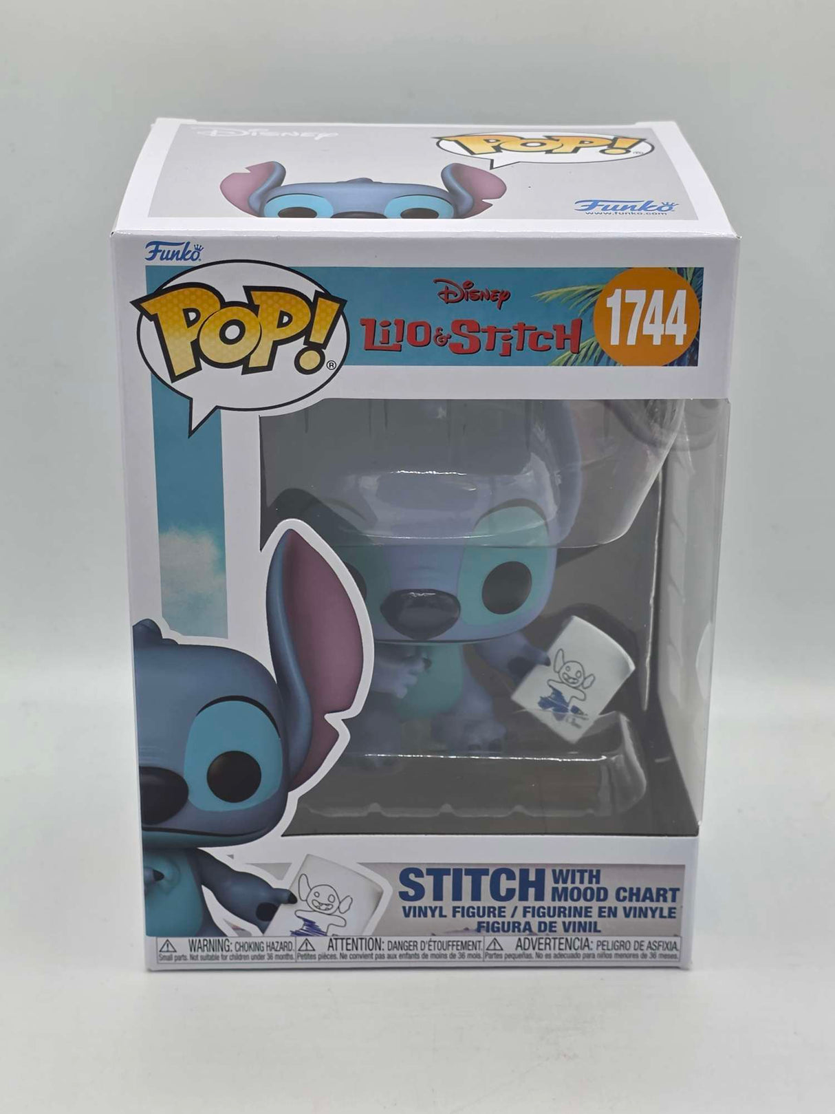 STITCH WITH MOOD CHART | Funko Pop Disney Lilo & Stitch #1744
