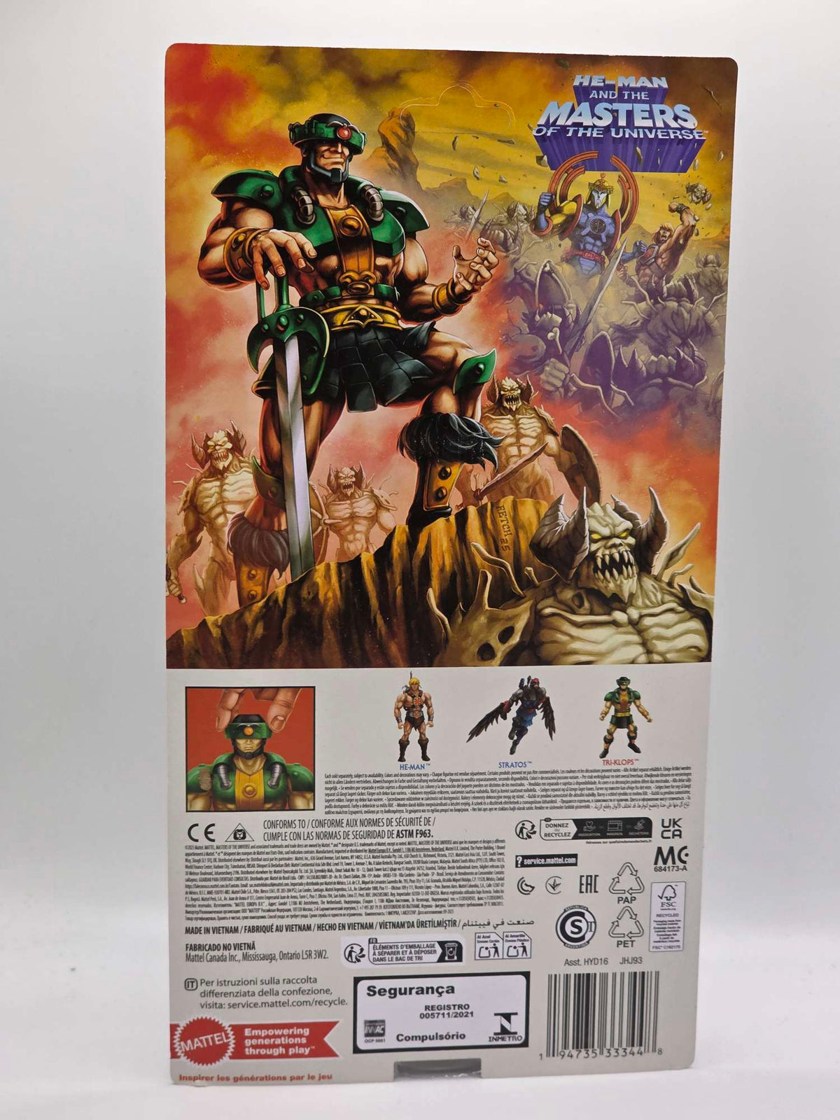 TRI-KLOPS | Mattel Masters of the Universe Origins | Cartoon Collection 1980s | Action Figure (14cm)