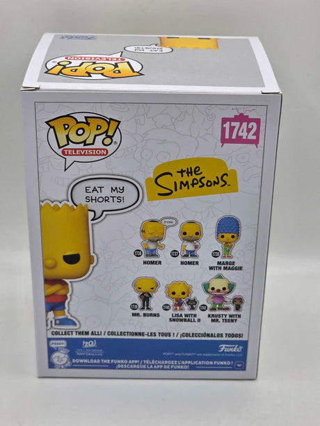 BART (EAT MY SHORTS) | The Simpsons | Funko Pop Television #1742