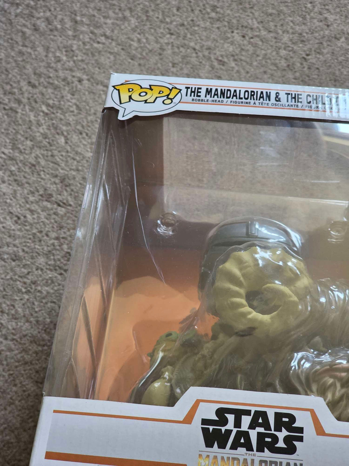 Damaged Box | THE MANDALORIAN AND THE CHILD ON BANTHA | Funko Pop Star Wars #416