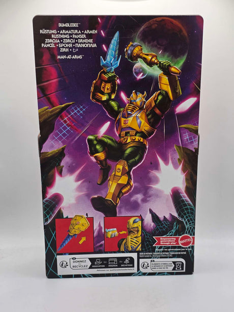 Masters of the Universe x Transformers Bumblebee Armor MAN-AT-ARMS Action Figure by Mattel