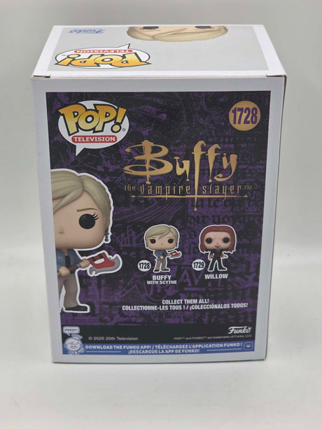 Damaged Box | BUFFY WITH SCYTHE | Buffy The Vampire Slayer | Funko Pop Television #1728