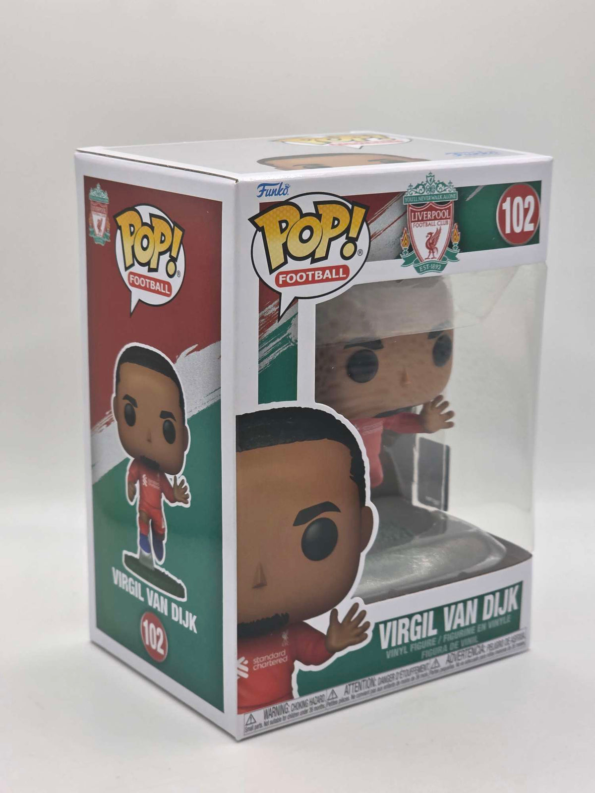 VIRGIL VAN DIJK (LEAPING)  | Liverpool | Funko Pop Football #102