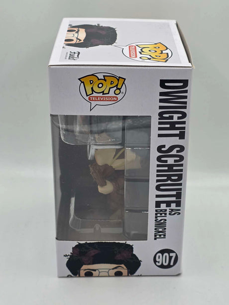 Slight Damaged Box | DWIGHT SCHRUTE (BELSNICKEL)  | The Office | Funko Pop Television #907