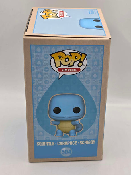 SQUIRTLE | Pokemon | Funko Pop Games | Soft Color #504
