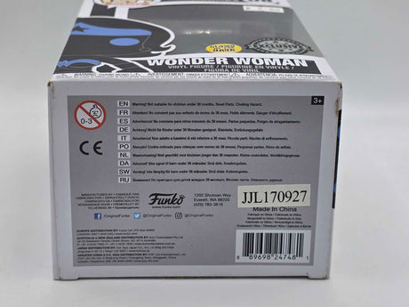 Damaged Box | WONDER WOMAN SILHOUETTE | DC Super Heroes | Funko Pop Heroes #08