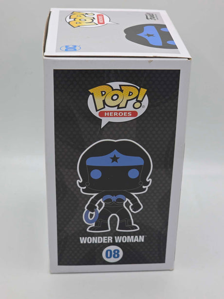 Damaged Box | WONDER WOMAN SILHOUETTE | DC Super Heroes | Funko Pop Heroes #08