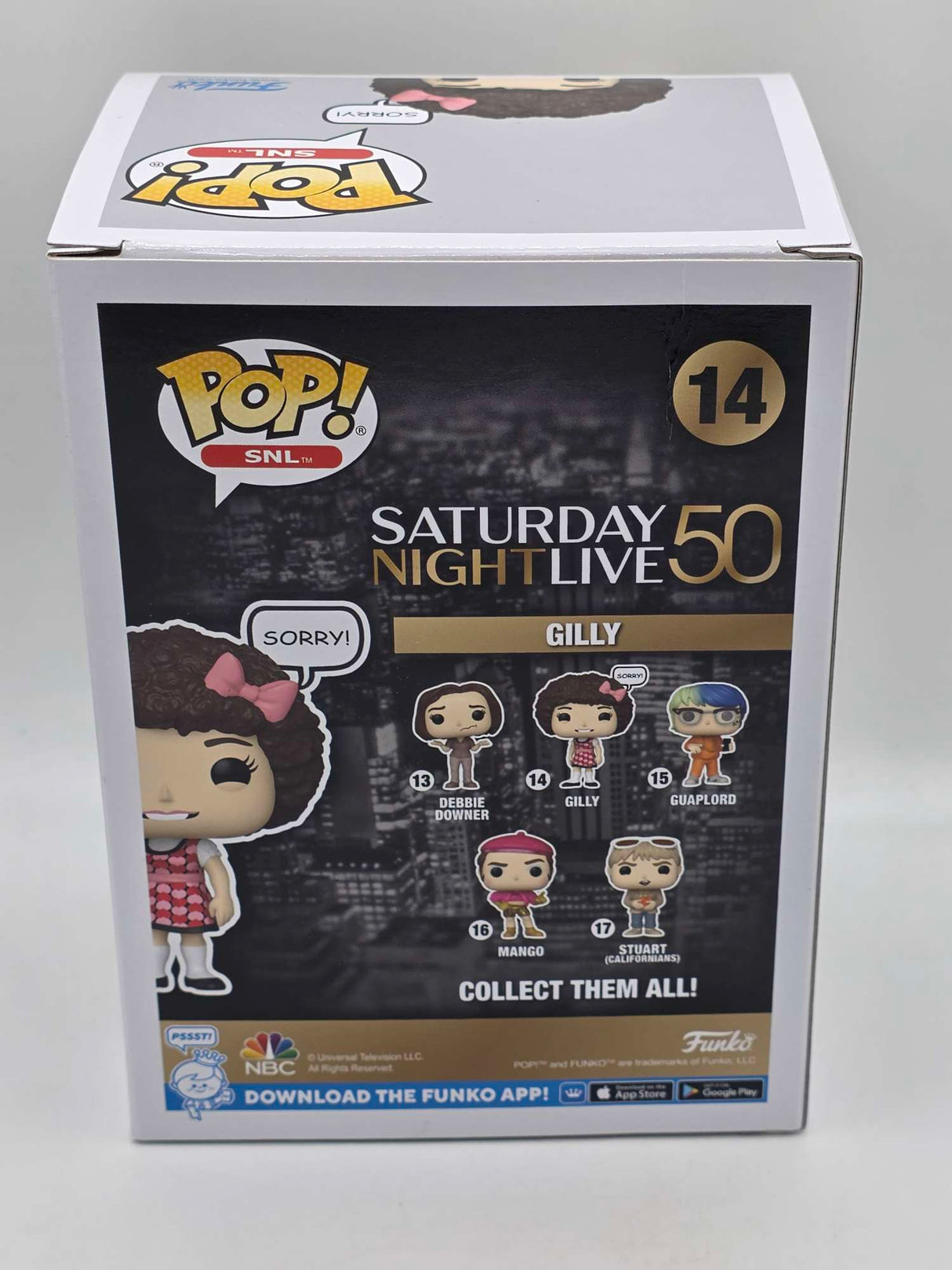 GILLY (SAYING) | Saturday Night Live 50TH | Funko Pop SNL #14