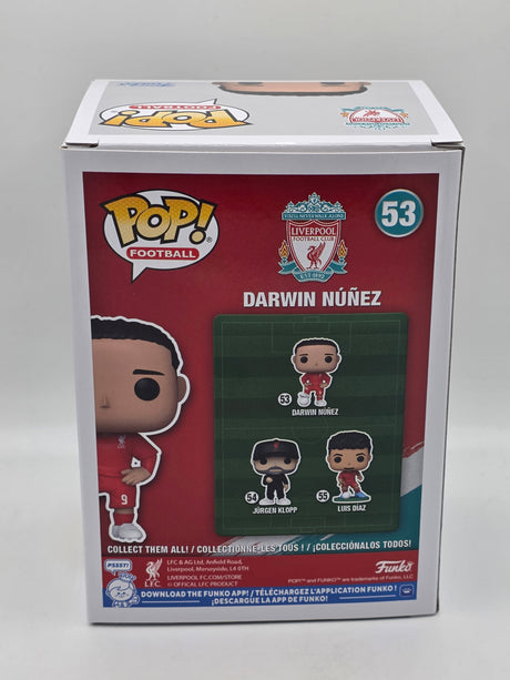 DARWIN NUNEZ | Liverpool | Funko Pop Football #53