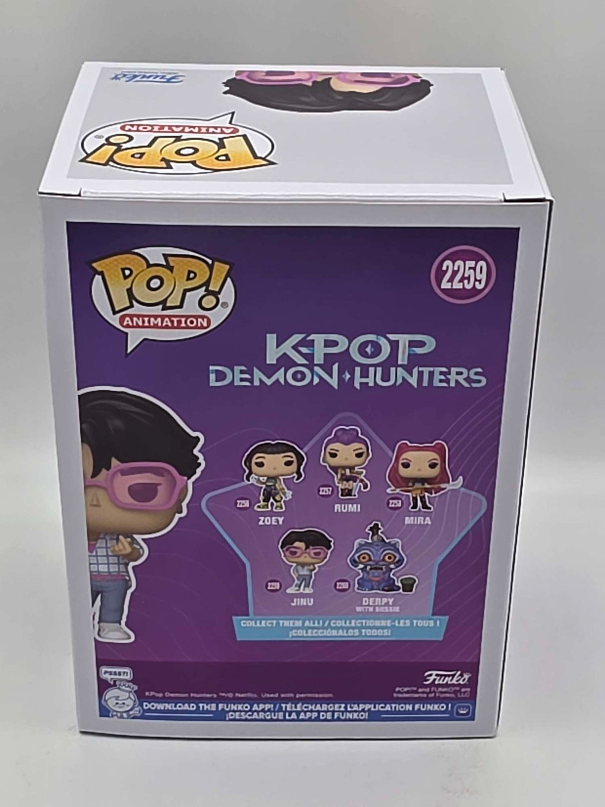 Funko Pop! Animation K-Pop: Demon Hunters JINU #2259
