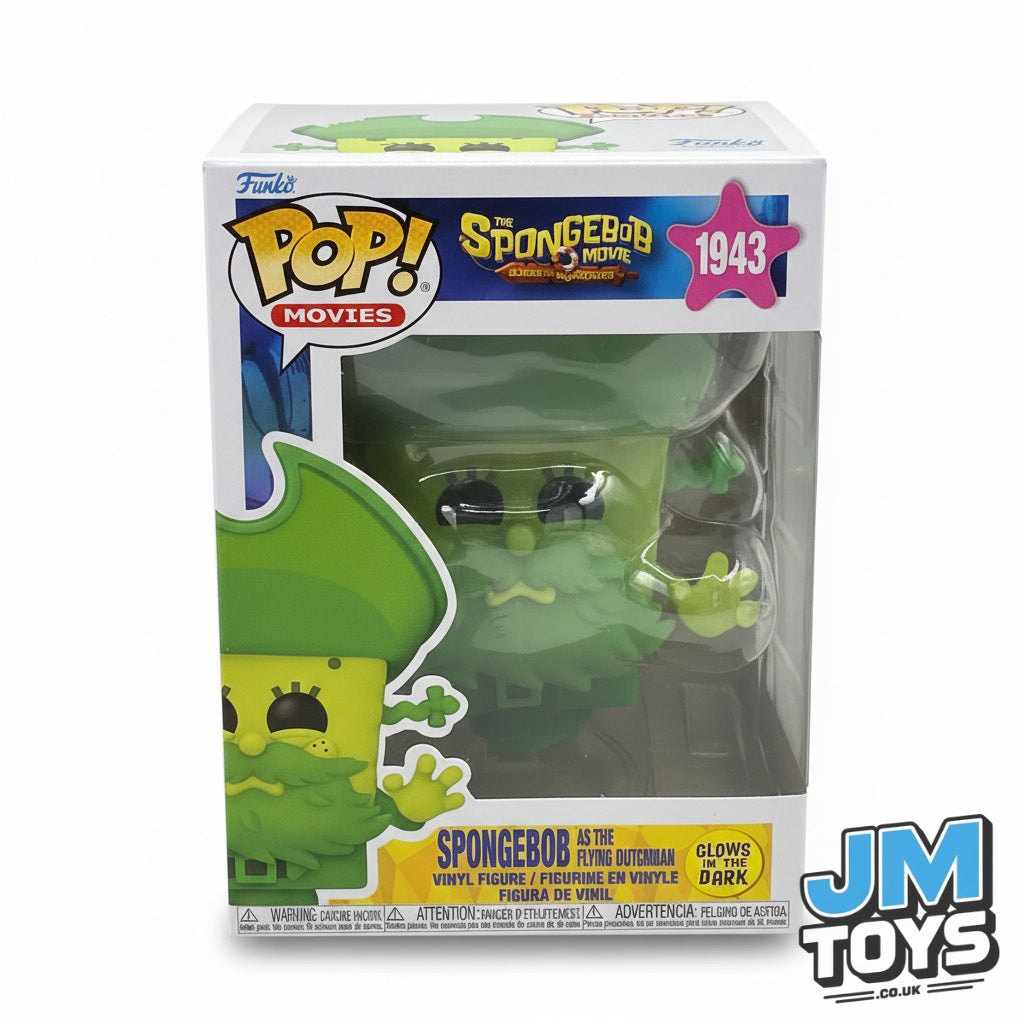 SPONGEBOB AS THE FLYING DUTCHMAN | The Spongebob Movie Search for SquarePants | Funko Pop Movies #1943 GLOW