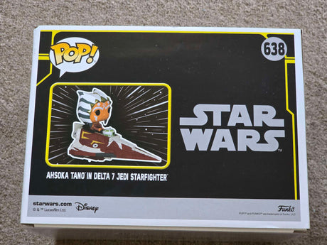 Damaged Box | AHSOKA TANO IN DELTA 7 JEDI STARFIGHTER | Funko Pop Star Wars #638