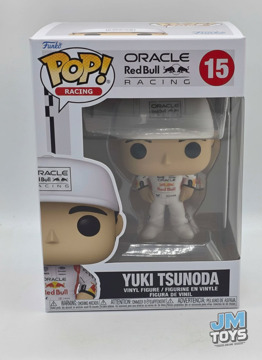 YUKI TSUNODA WITH HAT | Oracle Red Bull Racing | Funko Pop Racing #15