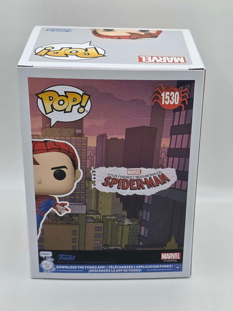 FRIENDLY NEIGHBORHOOD SPIDER-MAN (UNMASKED) | Funko Pop Marvel #1530