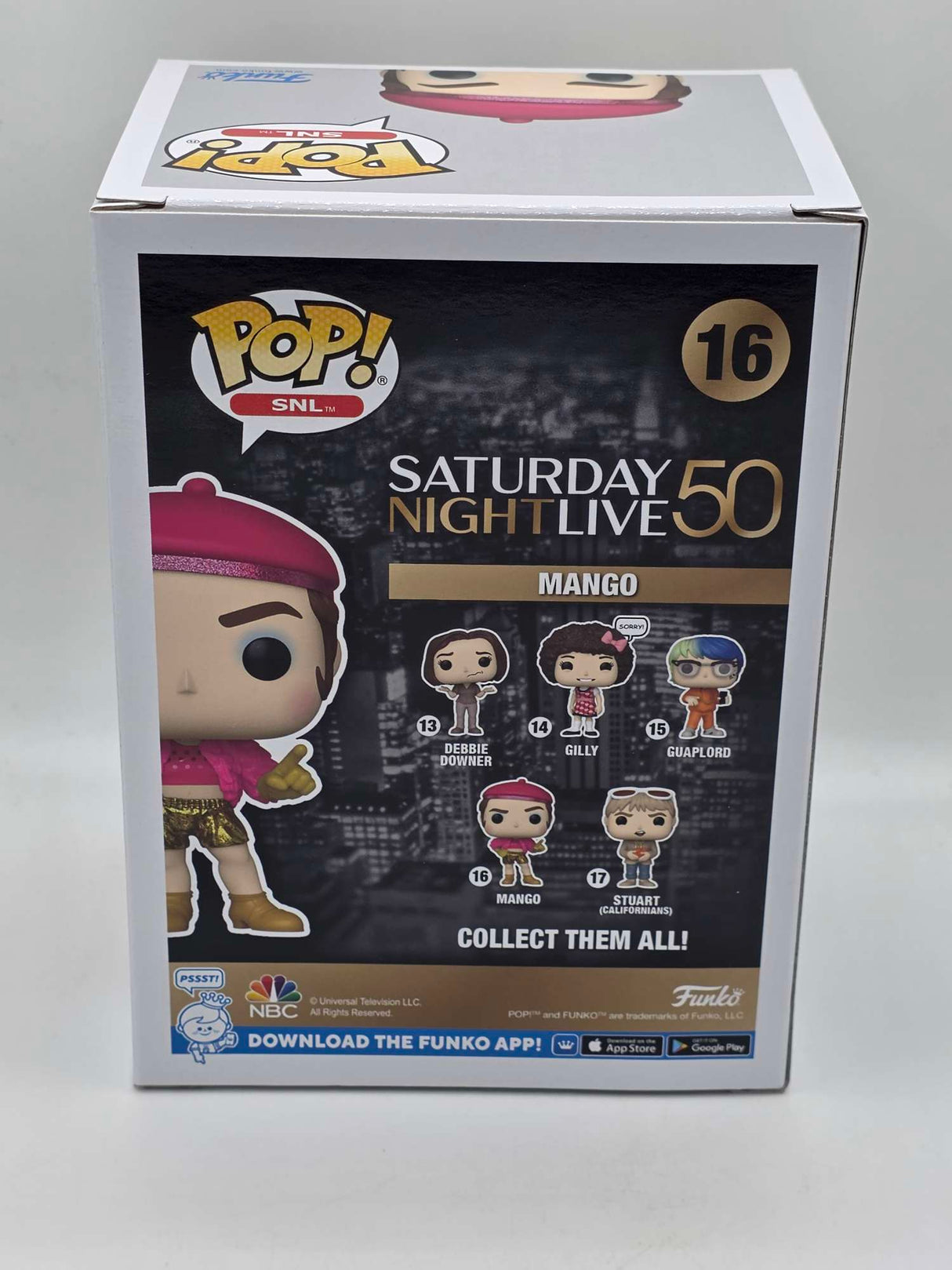 MANGO | Saturday Night Live 50TH | Funko Pop SNL #16