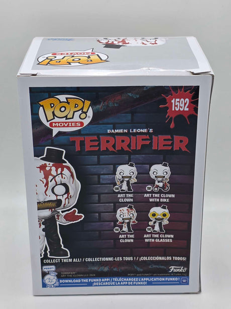 Damaged Box | ART THE CLOWN (BLOODY) | Terrifier 2 | Funko Pop Movies #1592