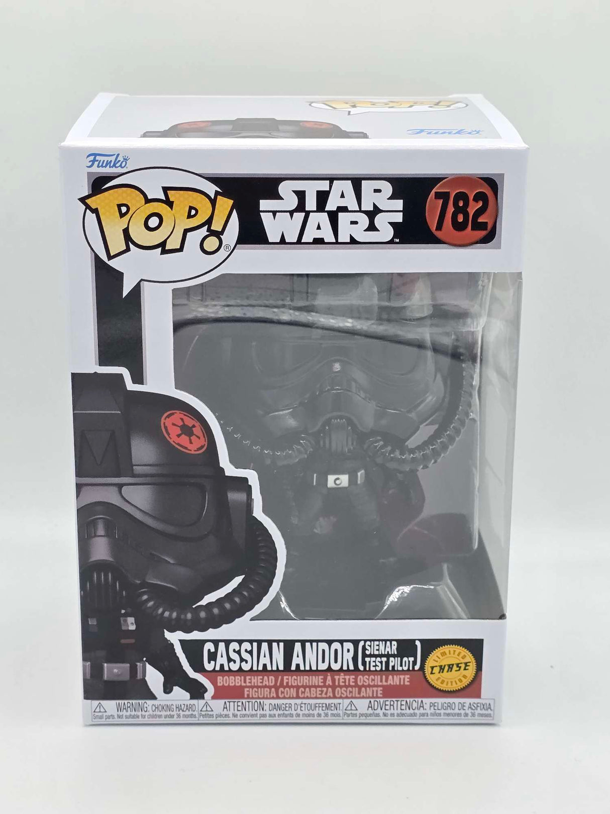 CASSIAN ANDOR (SIENAR TEST PILOT WITH HELMET) | Funko Pop Star Wars | Andor | CHASE #782