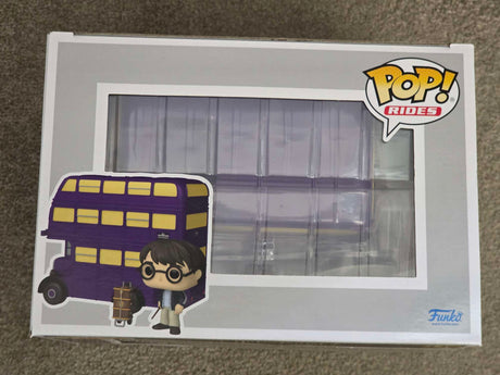 Slight Damaged Box | HARRY POTTER WITH KNIGHT BUS | Funko Pop Rides Super Deluxe #139