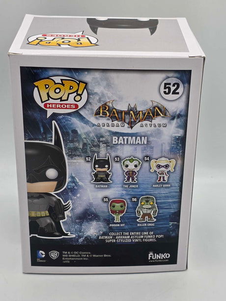 Slight Damaged Box | BATMAN DETECTIVE MODE  | Arkham Asylum | Funko Pop Heroes #52