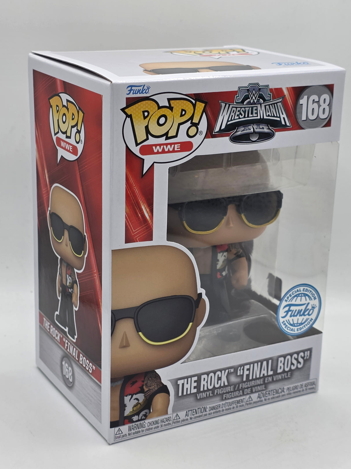 THE ROCK (FINAL BOSS) | Wrestlemania 40 | Funko Pop WWE #168