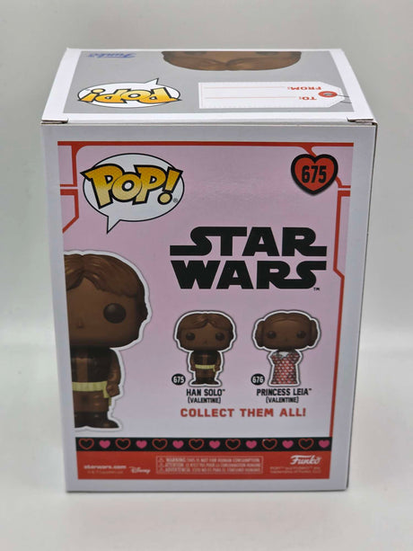 Slight Damaged Box | HAN SOLO (CHOCOLATE) | VALENTINES | Funko Pop Star Wars #675