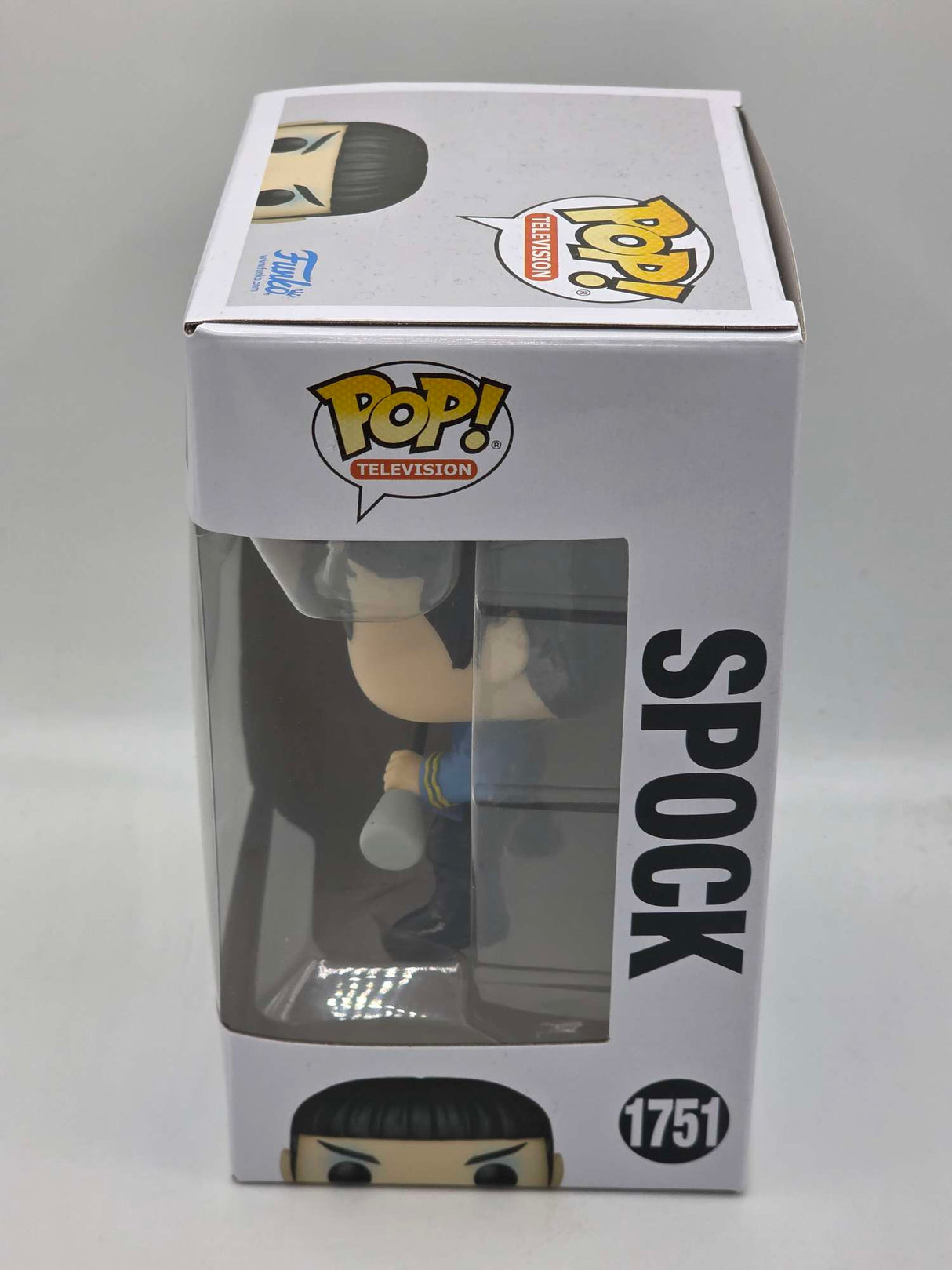 Slight Damaged Box | SPOCK (WITH VULCAN LIRPA)  | Star Trek | Funko Pop Television #1751