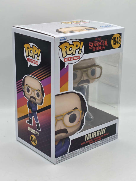 Slight Damaged Box | MURRAY (WITH FLAMETHROWER) | Stranger Things | Funko Pop Television #1543