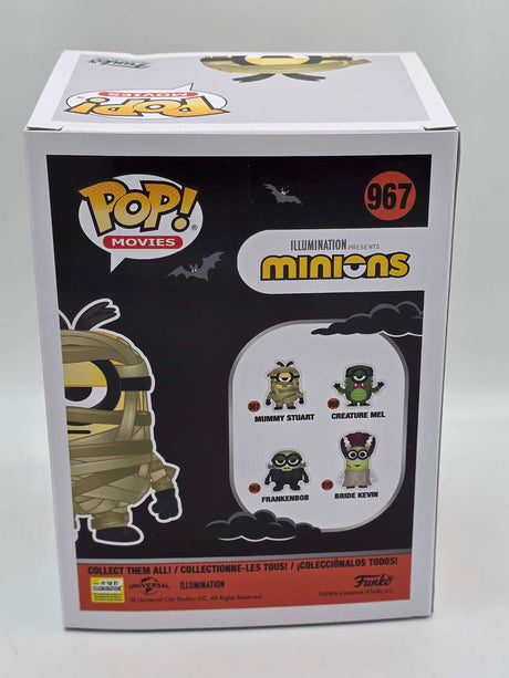 Damaged Box | MUMMY STUART | Minions  | Funko Pop Movies #967