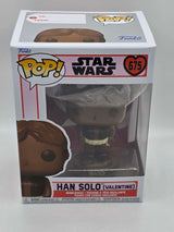 Slight Damaged Box | HAN SOLO (CHOCOLATE) | VALENTINES | Funko Pop Star Wars #675