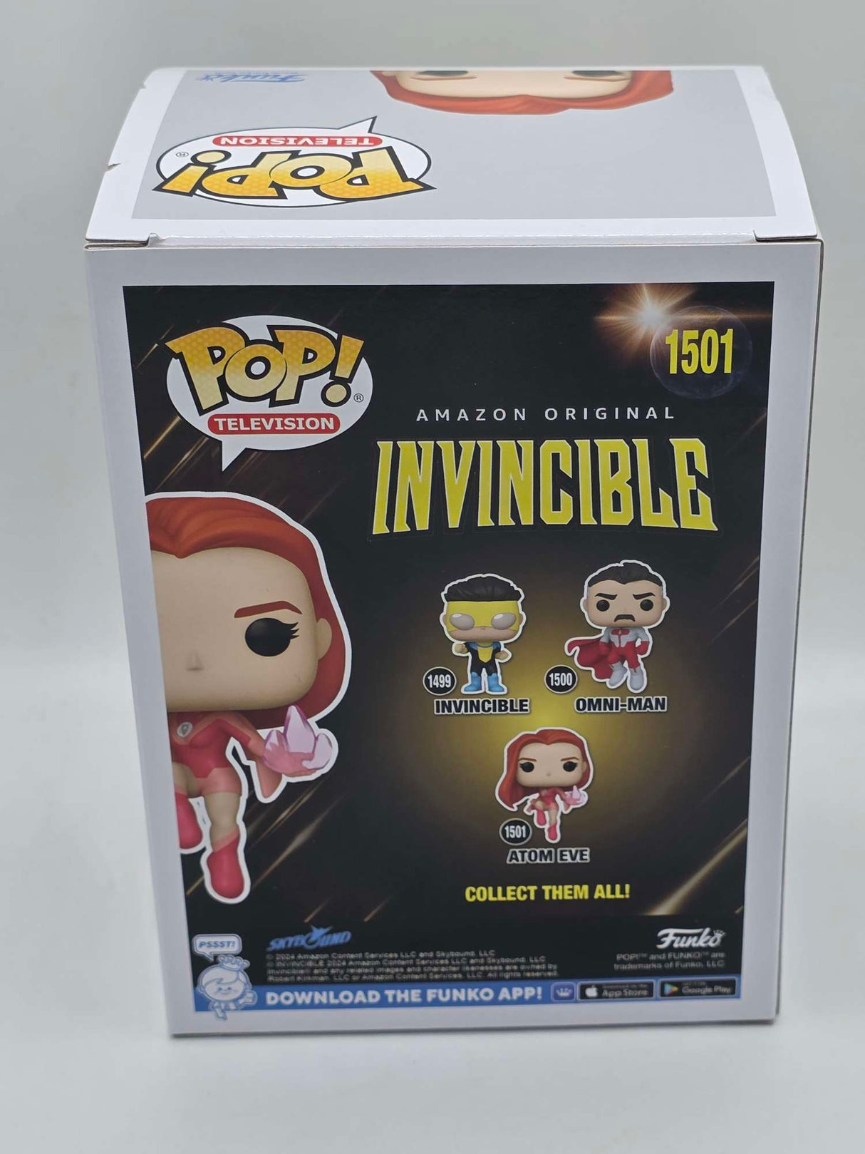 Damaged Box | ATOM EVE | Invincible | Funko Pop Television #1501