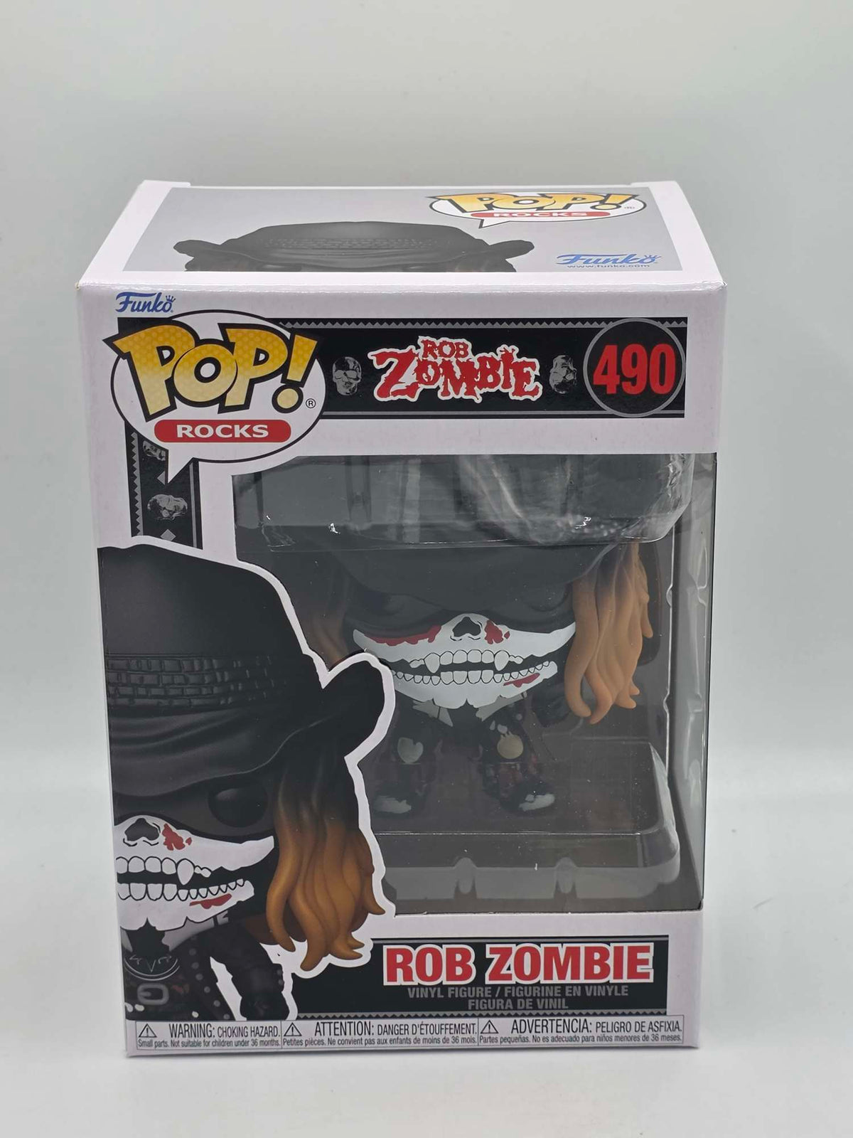 ROB ZOMBIE (WITH BANDANA) | Funko Pop Rocks #490