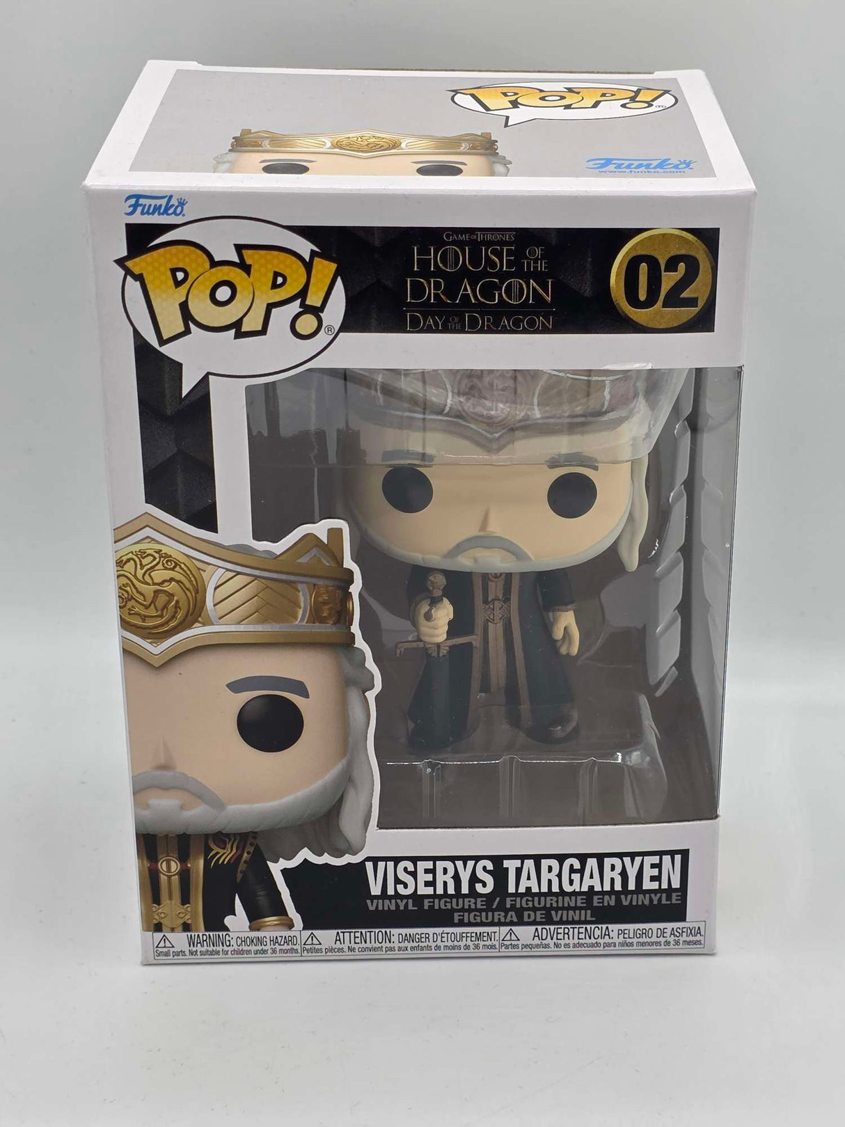 Damaged Box | Funko Pop House of The Dragon | Viserys Targaryen #02