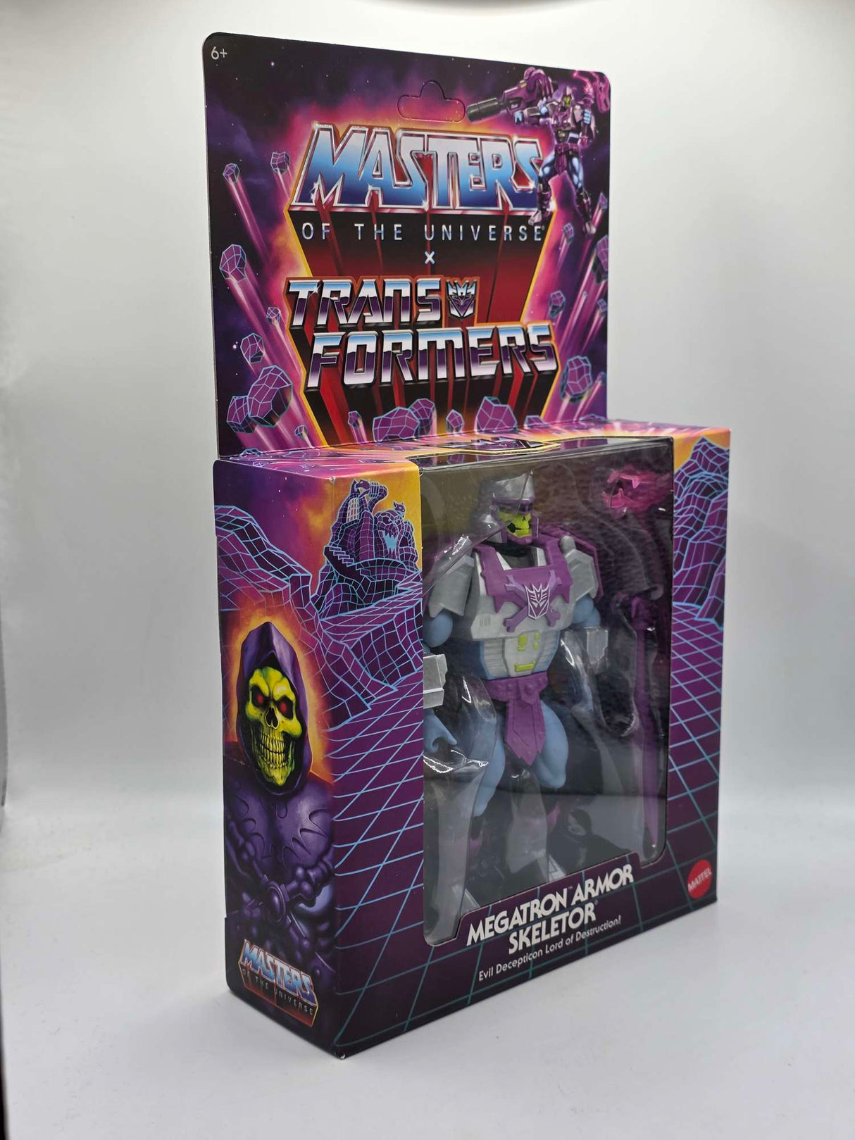 Masters of the Universe x Transformers Megatron Armor SKELETOR Action Figure by Mattel