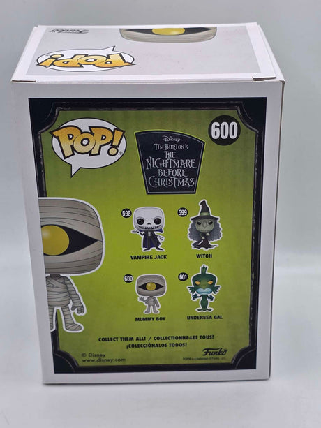 Slight Damaged Box | MUMMY BOY | Nightmare before Christmas | Funko Pop Disney #600
