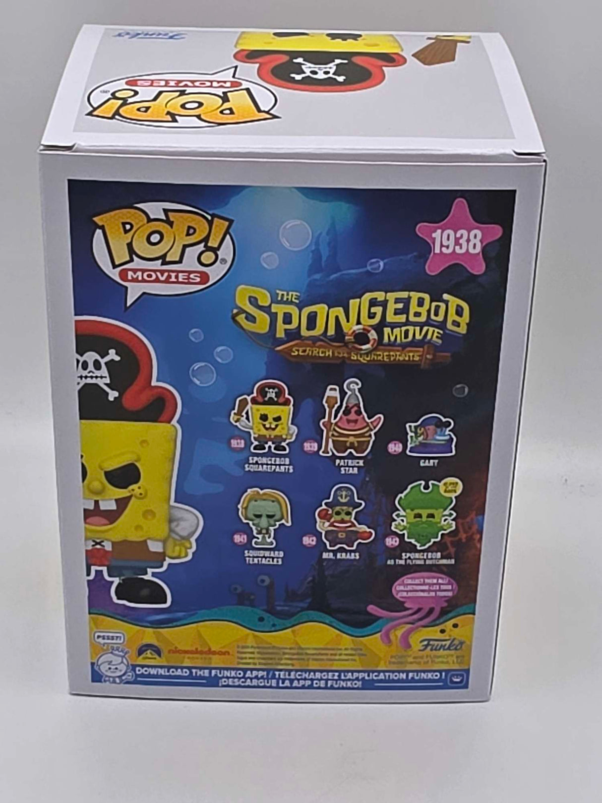 SPONGEBOB SQUAREPANTS (PIRATE) | The Spongebob Movie Search for SquarePants | Funko Pop Movies #1938