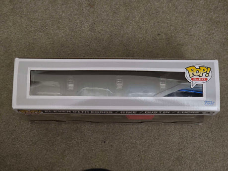 Slight Damaged Box | Funko Pop 8-Bit | Stranger Things | Eleven with Eggos / Mike / Dustin / Lucas 4 Pack