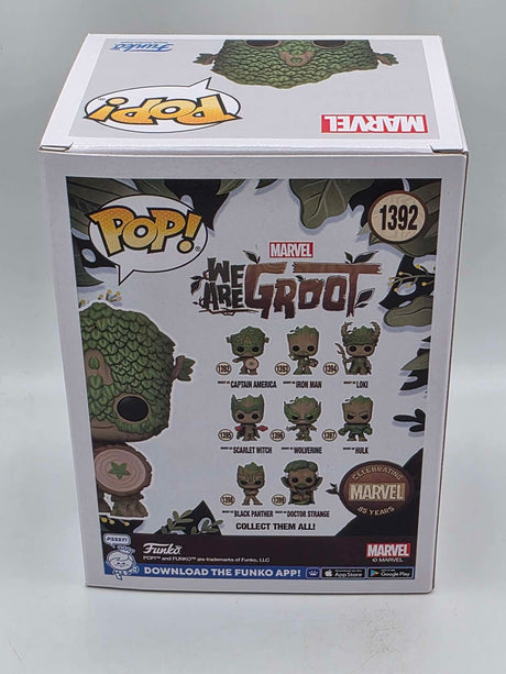 GROOT AS CAPTAIN AMERICA | We Are Groot | Funko Pop Marvel #1392