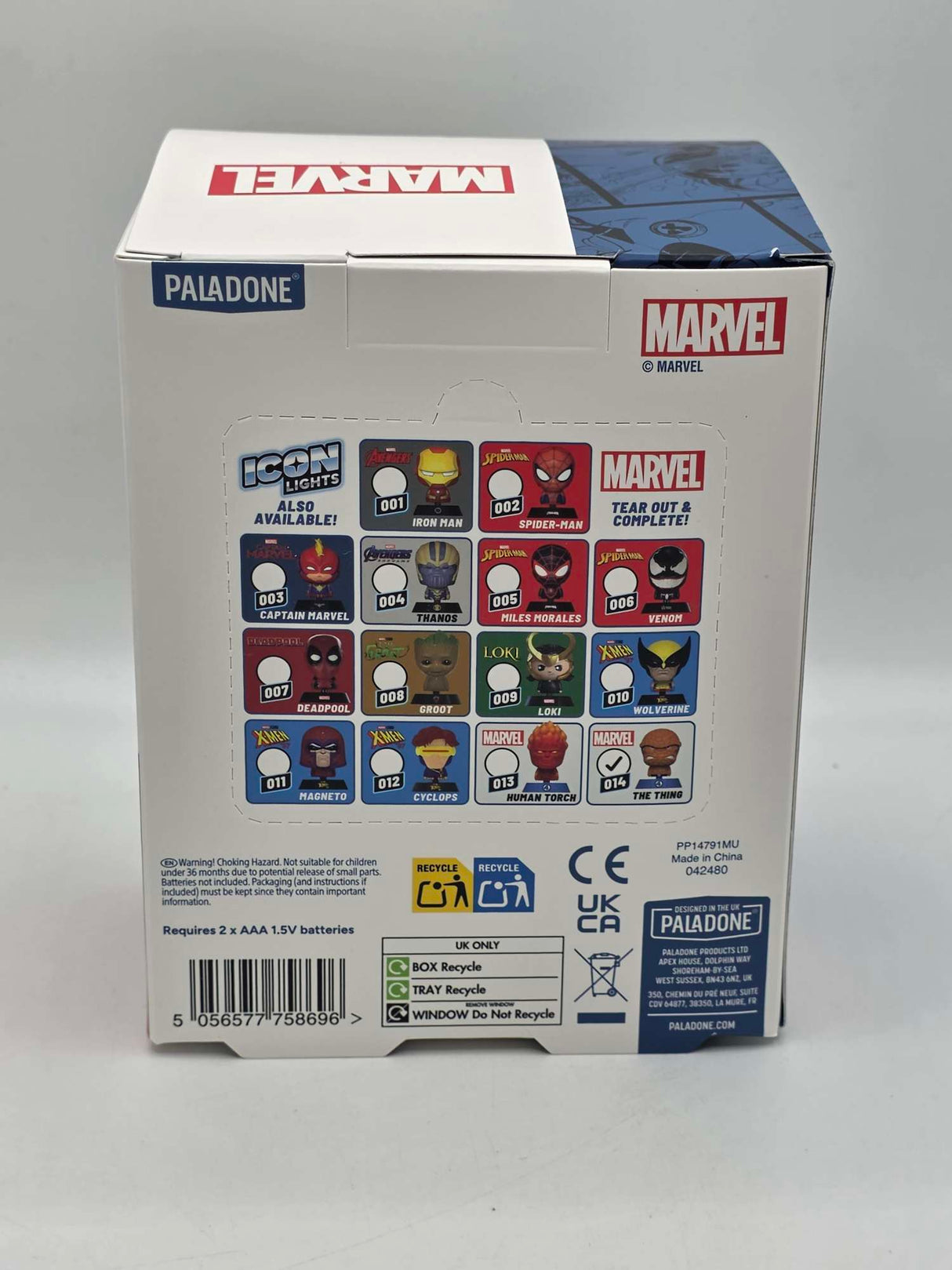 Paladone | THE THING Icon Light | Marvel Fantastic Four Officially Licensed