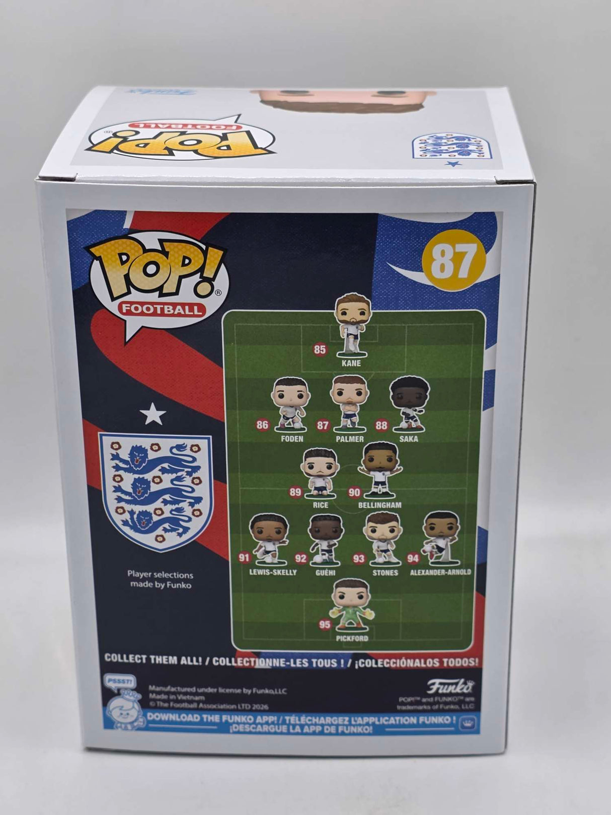 Funko Pop! Football England COLE PALMER #87