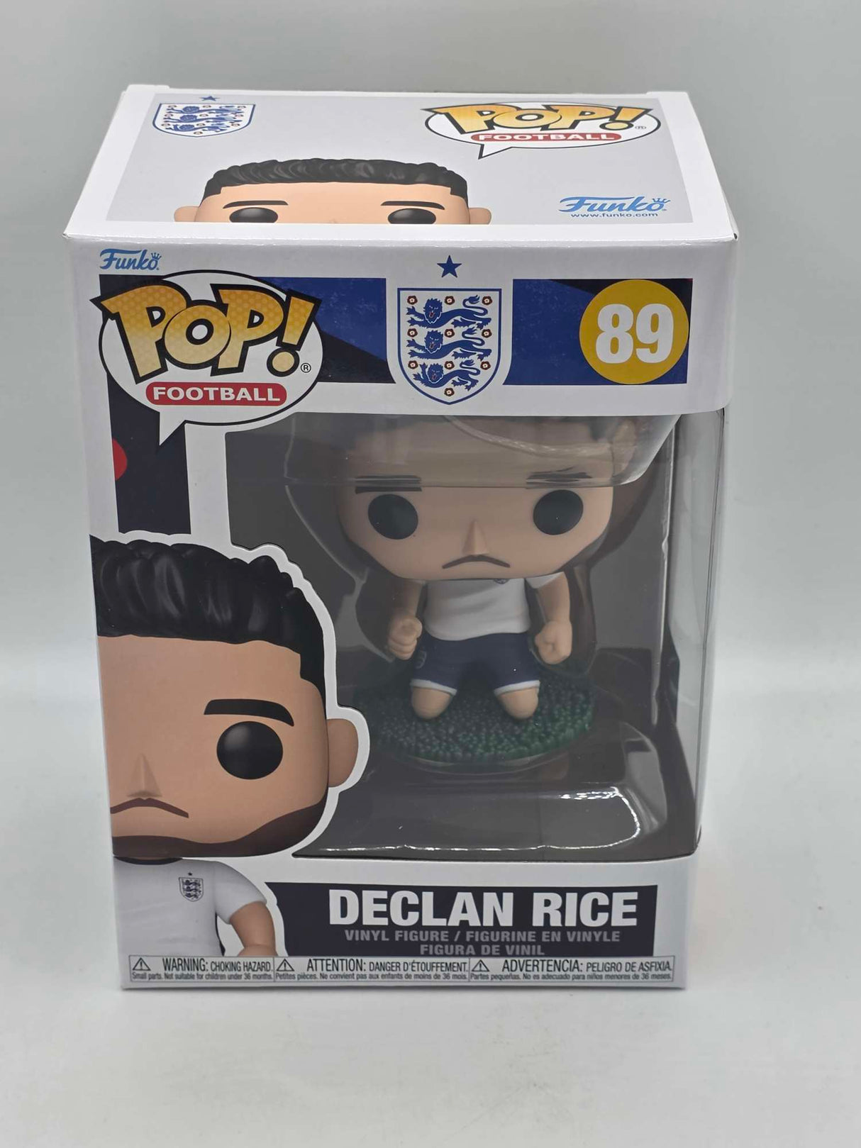 Funko Pop! Football England National Team DECLAN RICE Vinyl Figure #89