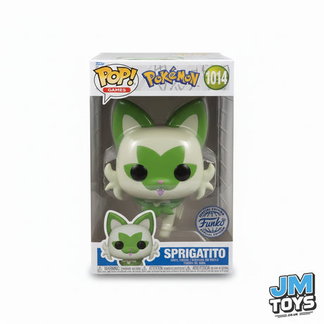 Funko Pop! Games Pokémon SPRIGATITO 10 Inch Super Sized Figure
