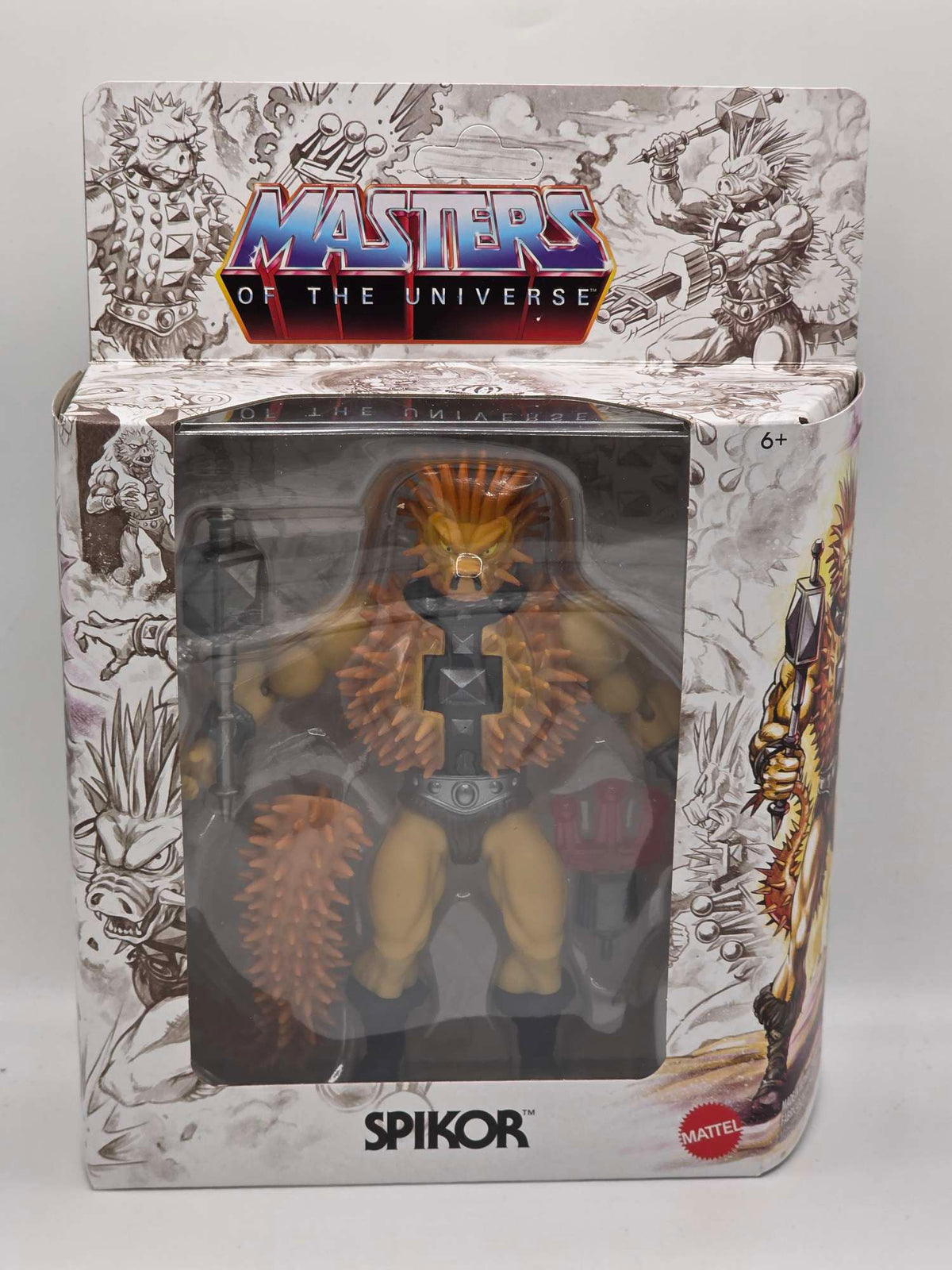 SPIKOR | Mattel Masters of the Universe Origins | Sketchbook Series 1980s | Action Figure (14cm)